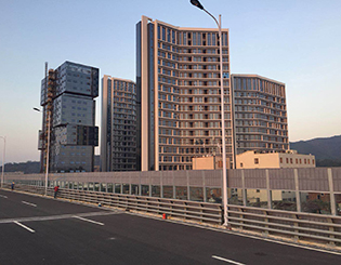 福建厦漳高速桥梁声屏障项目