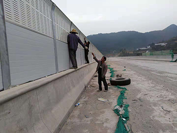 福建屏古高速声屏障