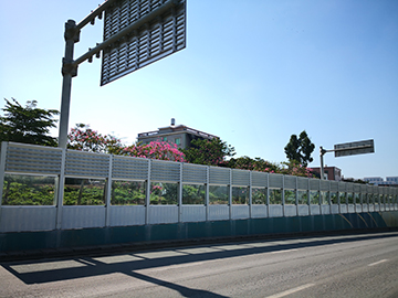 厦门三都路三角锥声屏障