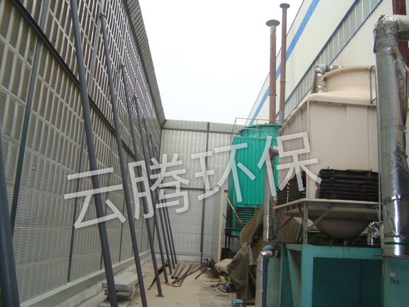 贵州厂区声屏障施工情况